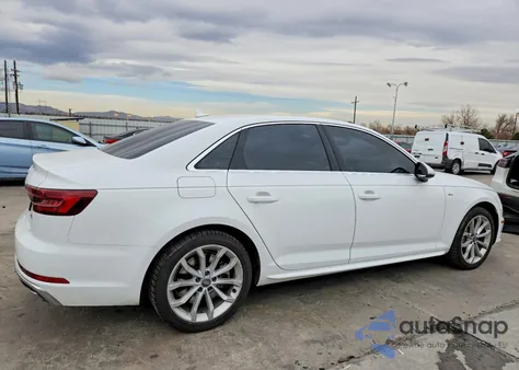2019 Audi A4 Premium z USA, uszkodzony, nr VIN WAUDNAF49KN005347